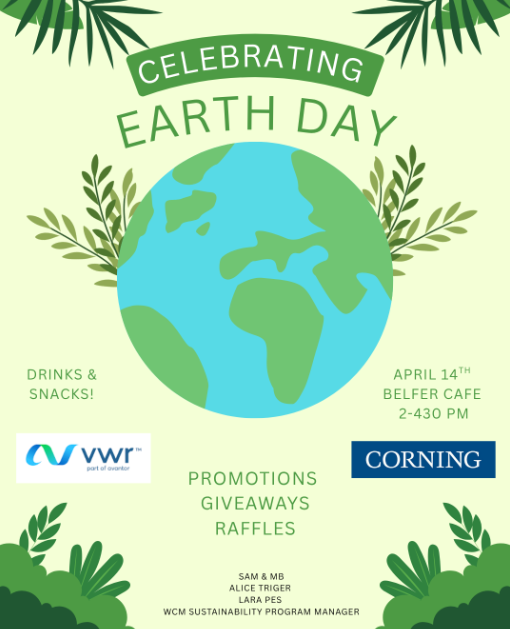 VWR Earth Day flyer