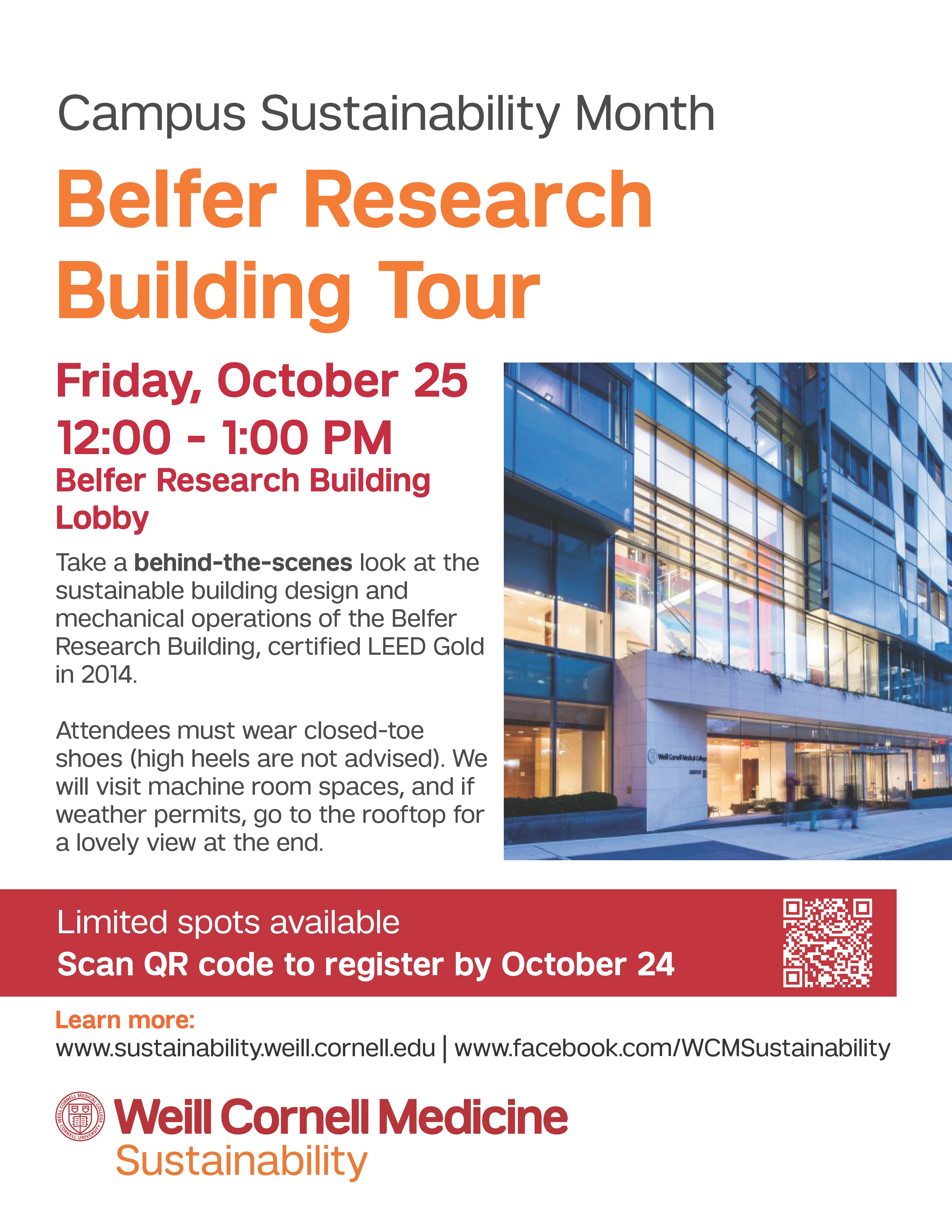 Belfer Research Building Tour Poster