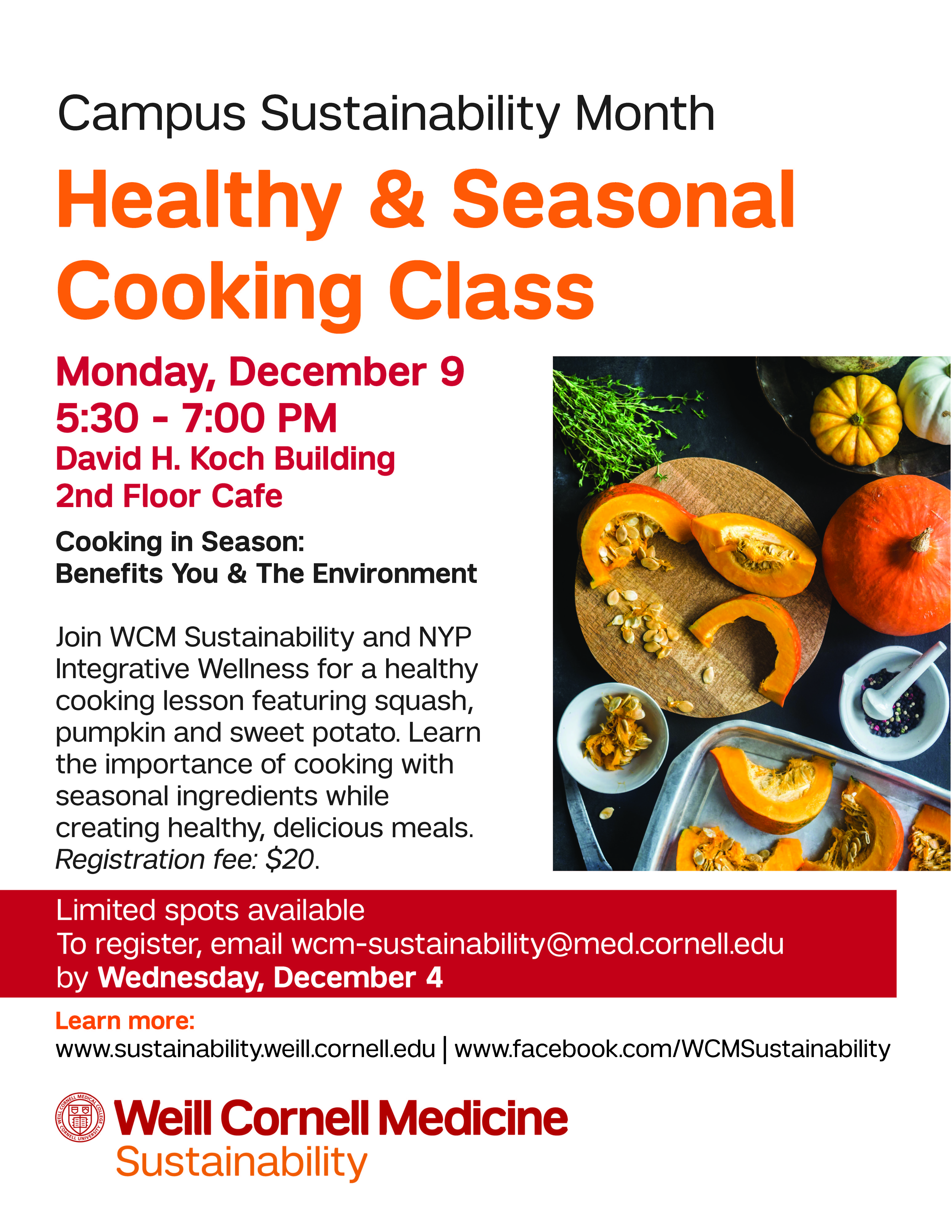 Cooking Class Poster