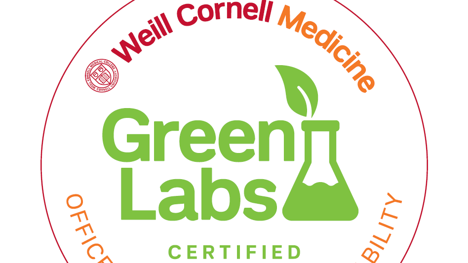Green Lab certification with logo