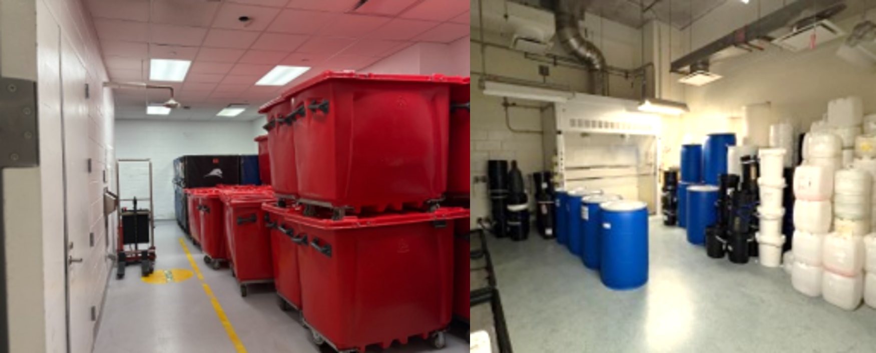 Lab Waste rooms