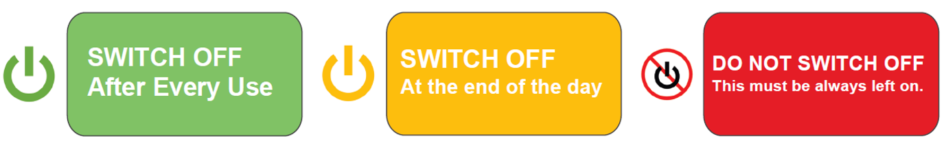 Switch Off Labels